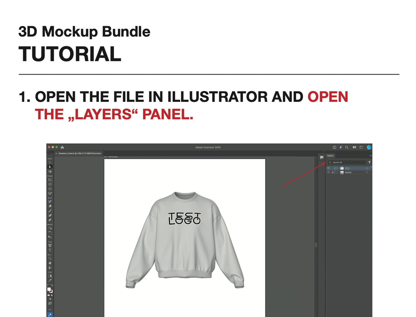 3D MOCK UP TEXTILE BUNDLE