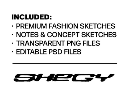 FASHION SKETCH BUNDLE
